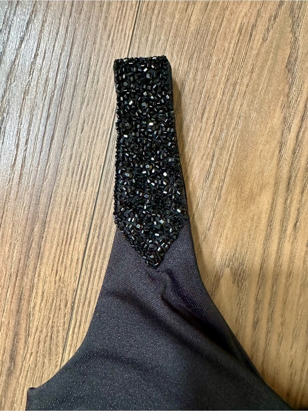 Ralph Lauren Beaded Black Tie Gown - Picture 4 of 9